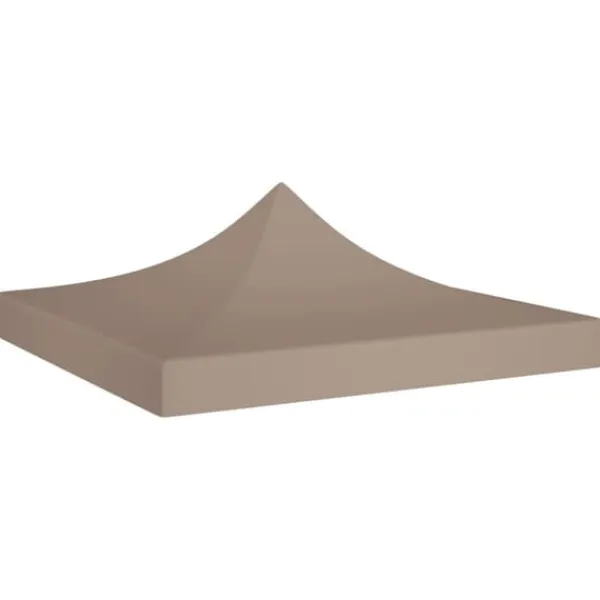 Telte & Lysthuse^Festtelte & havepavilloner – tage - Living tag til festtelt 3x3 m 270 g/m² gråbrun