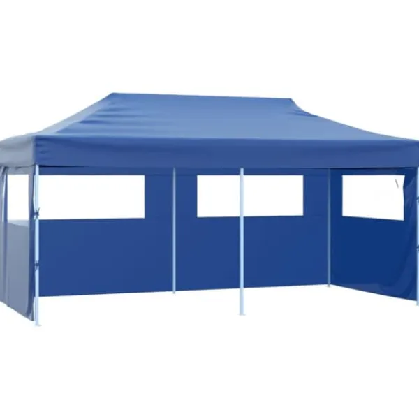 Festtelte & havepavilloner - Living foldbart pop-up-festtelt 3 x 6 m blå Telte & Lysthuse