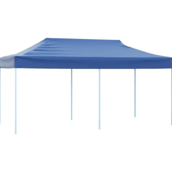 Festtelte & havepavilloner - Living foldbart pop-up-festtelt 3 x 6 m blå Telte & Lysthuse