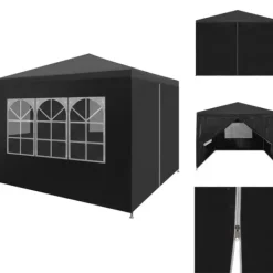 Telte & Lysthuse^Festtelte & havepavilloner - Living festtelt 3 x 3 m antracitgrå