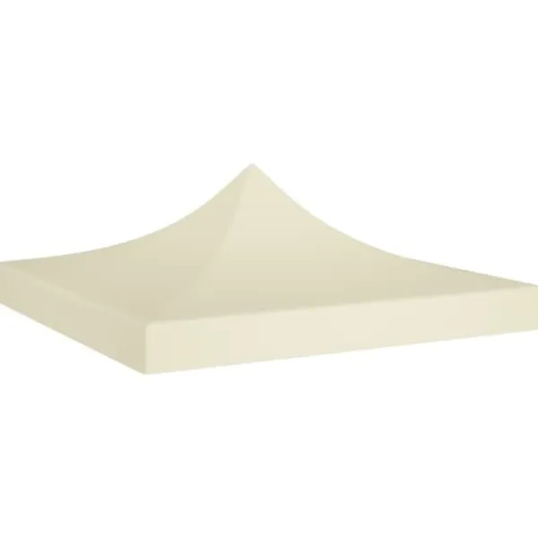 Discount Festtelte & havepavilloner – tage - Living tag til festtelt 2x2 m 270 g/m² cremefarvet Telte & Lysthuse