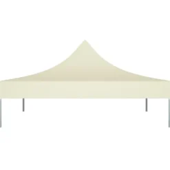 Discount Festtelte & havepavilloner – tage - Living tag til festtelt 2x2 m 270 g/m² cremefarvet Telte & Lysthuse