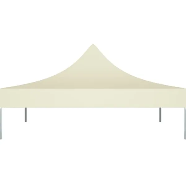 Discount Festtelte & havepavilloner – tage - Living tag til festtelt 2x2 m 270 g/m² cremefarvet Telte & Lysthuse