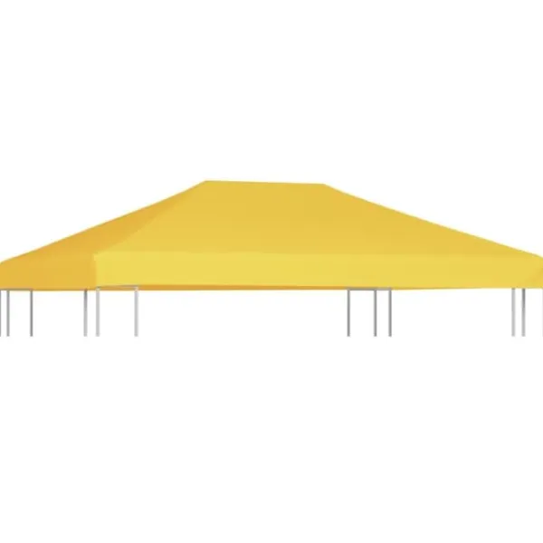 Telte & Lysthuse^Festtelte & havepavilloner – tage - Living pavillontopdække 270 g/m² 4x3 m gul