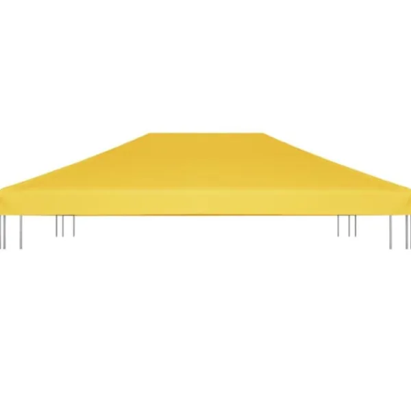 Telte & Lysthuse^Festtelte & havepavilloner – tage - Living pavillontopdække 270 g/m² 4x3 m gul