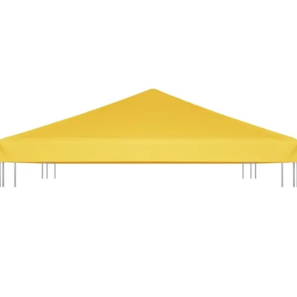 Telte & Lysthuse^Festtelte & havepavilloner – tage - Living pavillontopdække 270 g/m² 4x3 m gul