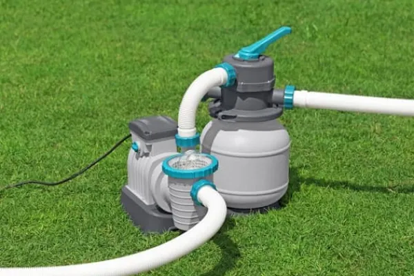 Outlet Filtreringssandpumpe ® 6056 l/t sandfilter #58497 Pool- & Spatilbehør