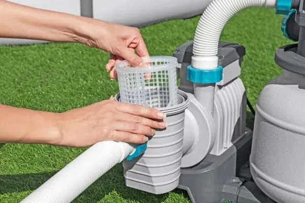 Outlet Filtreringssandpumpe ® 6056 l/t sandfilter #58497 Pool- & Spatilbehør