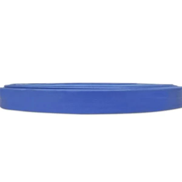 Vanding^Flad slange 100 m 1" PVC - Fleksibel højtryksvandslange | Farve: Grøn | Størrelse: 100 m