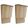 Sale Fladdermusholkar 2-Pack - Vilsystem för Fladdermöss | Storlek: 22x12x34 cm Til Fugle & Småvildt