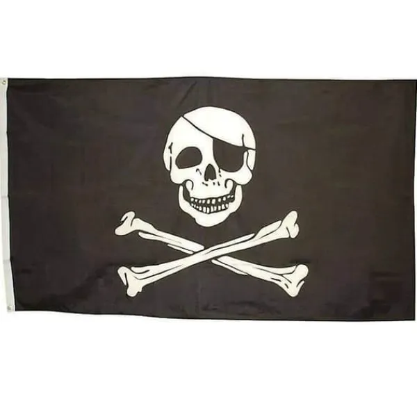 Flag & Vindposer^Flag - Piratskalle