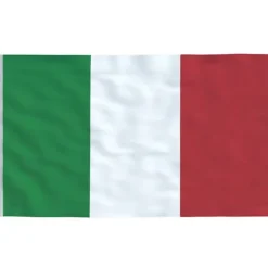 Flag & Vindposer^Flag & vimpler - Living Italien flag og flagstang 6,23 m aluminium