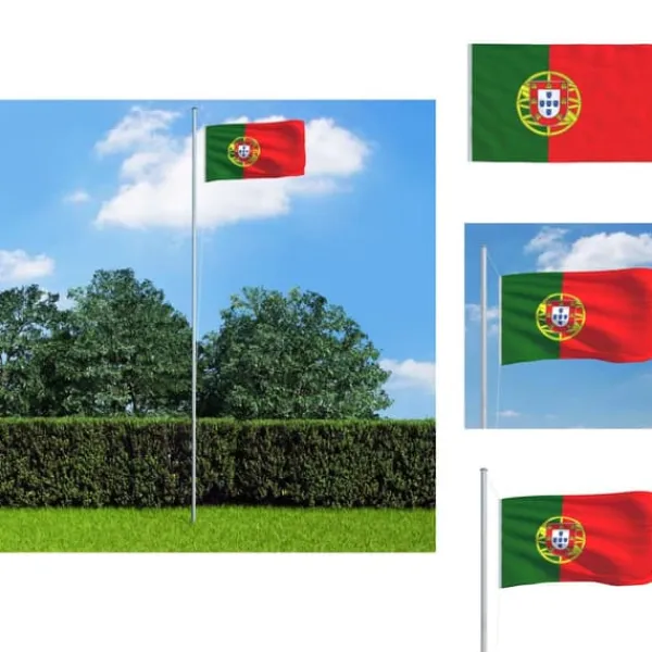 Flag & Vindposer^Flag & vimpler - Living Portugals flag 90x150 cm