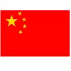 Flag & Vindposer^Flag Kina 150 cm. Size-Standard