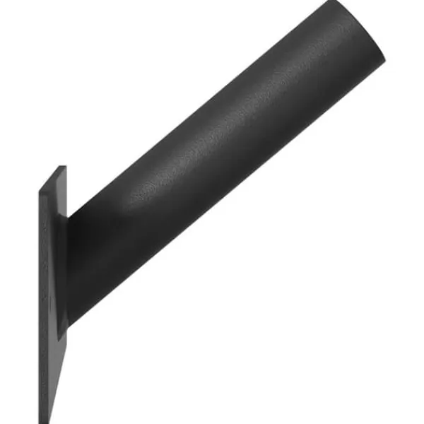 Discount Flagstangholder i rustfrit stål - Moderne design | Farve: Sort | Størrelse: 13 x 6 cm Flag & Vindposer