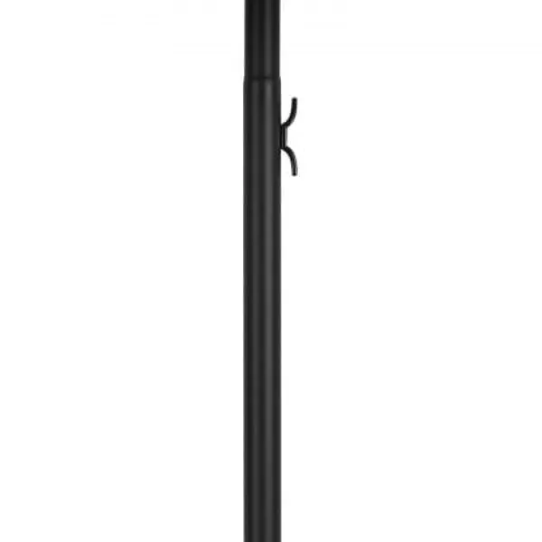 Discount Flagstangssæt, 609 cm, Sort, Aluminiumlegering Flag & Vindposer