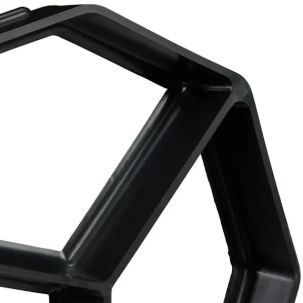 Best Fliseform, 3,5x35x35 cm, Sort Havedekorationer