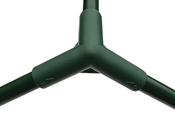 Drivhus^Flora havedrivhus - folietelt, kold ramme med insektnet, store ventilationsvinduer
