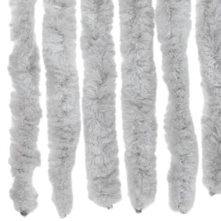 Flueforhæng i chenille - Dørgardin | Størrelse: 90x220 cm | Farve: Grå Insektmiddel & Dyreafvisende Middel