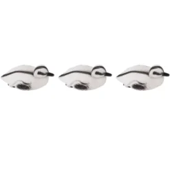 Clearance Flydende gule Ællingedamme Ornament Sæt til Have og Pool - 3 Realistiske plastænder - Perfekt til Vanddekoration - C Style - 12x6,5 cm Havedekorationer
