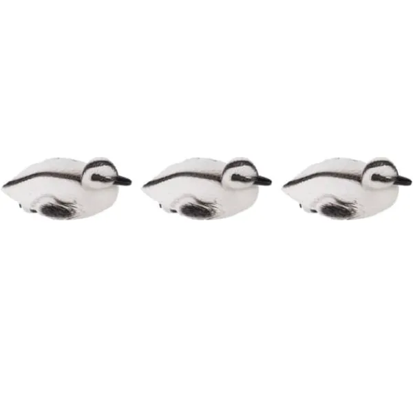 Clearance Flydende gule Ællingedamme Ornament Sæt til Have og Pool - 3 Realistiske plastænder - Perfekt til Vanddekoration - C Style - 12x6,5 cm Havedekorationer