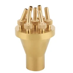 New FNPT 1" DN25 2-lags center lige fontænedyse til havedamsprøjteværktøj Springvand & Damme