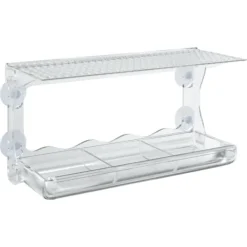 Til Fugle & Småvildt^Foderautomater til vindue - 2 stk. akryl | Størrelse: 30x12x15 cm