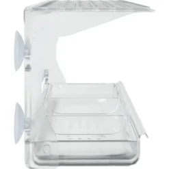 Til Fugle & Småvildt^Foderautomater til vindue - 2 stk. akryl | Størrelse: 30x12x15 cm