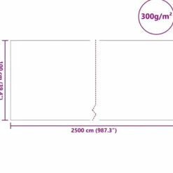 Best Foldbar damfleece til haven - Hold dit damområde rent | Størrelse: 1 x 25 m | Farve: Grå Springvand & Damme