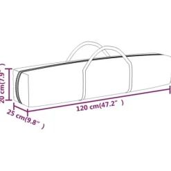 Telte & Lysthuse^Foldbart festtelt 2x2 m - UV-resistent og vandafvisende | Farve: Creme