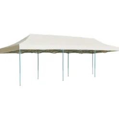 Telte & Lysthuse^Foldbart pop op-festtelt 3x9 m cremefarvet - Festtelt - Festtelte - Home & Living
