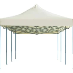 Telte & Lysthuse^Foldbart pop op-festtelt 3x9 m cremefarvet - Festtelt - Festtelte - Home & Living