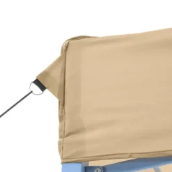 Discount Foldbart pop up-festtelt - Ideelt til udendørs begivenheder | Farve: Beige | Størrelse: 580x292x315 cm Telte & Lysthuse