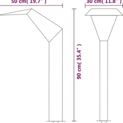 Discount Fontæne til svømmebassin i rustfrit stål - Dekorativ vandfontæne | Størrelse: 50x30x90 cm | Farve: Sølv Springvand & Damme
