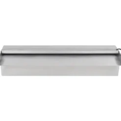 Sale Fontæner - Rektangulær vandfaldsfontæne med LED-lys rustfrit stål 45 cm Springvand & Damme