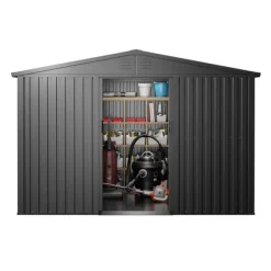 Clearance Fornorth Redskabsskur til Haven 9m2, sort Skure, Garager & Carports