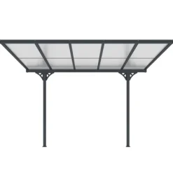 Clearance Fornorth Terrasseoverdækning 313x300x225-270cm Skure, Garager & Carports