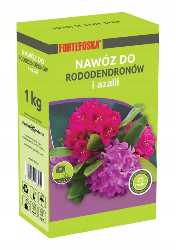 Gødningsmidler^FORTEFOSKA RHODODENDRON GØDNING 1 KG GRANULAT MEGET EFFEKTIV