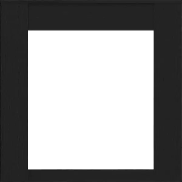 Pejse^Fortsat til pejs - Slidstærk hylde til LED-flamme | Farve: Sort | Størrelse: 100x20x100 cm