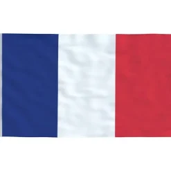 Sale Fransk nationalflag 90x150 cm - Farverigt og holdbart | Størrelse: 90x150 cm Flag & Vindposer