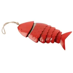 Vinddekoration^Färgglada Koi Fish Wind Chimes Metallhantverk Utomhus takfot Hängande dekorationer Fish Wind Chime
