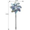 Clearance Fugleafskrækkende vindmølle 8 blade 1-pack Vinddekoration