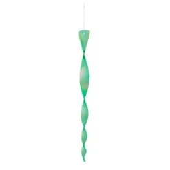 Vinddekoration^Fugleafvisende spiral, 40x3,5 cm, flerfarvet, plast
