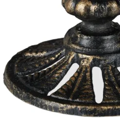 Til Fugle & Småvildt^Fuglebad, støbejern, 24,5x22x18 cm