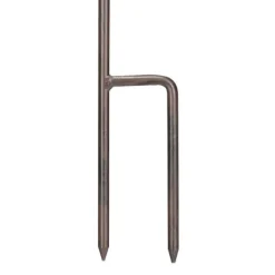 Til Fugle & Småvildt^Fuglebad, Støbejern, 100x14x16 cm, Brun