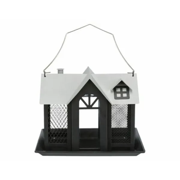 Clearance Fuglefoderautomat Sort 2 L 26 x 19 x 19 cm Til Fugle & Småvildt