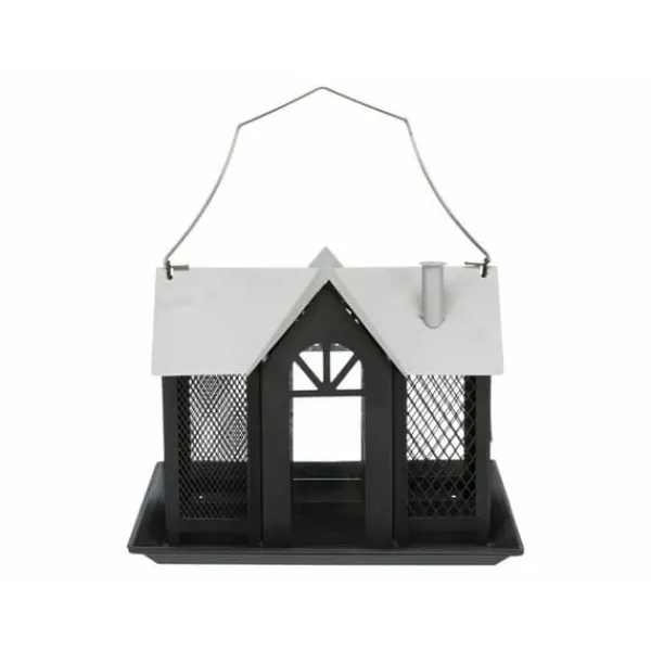 Clearance Fuglefoderautomat Sort 2 L 26 x 19 x 19 cm Til Fugle & Småvildt