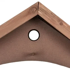 Til Fugle & Småvildt^Fuglefoderbræt, Fritstående, 139x70x60 cm, Brun