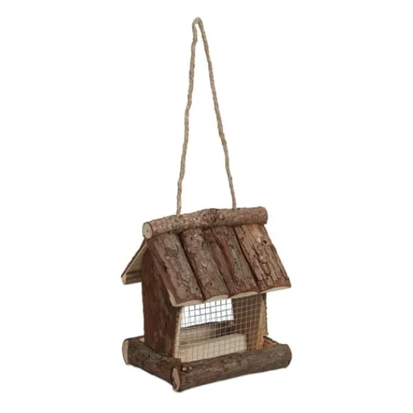 Outlet Fuglefoderbræt, Træ, 17x15x12 cm, Natur Til Fugle & Småvildt