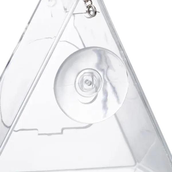 Clearance Fuglefoderbræt, 13x12,5x12 cm, Transparent Til Fugle & Småvildt